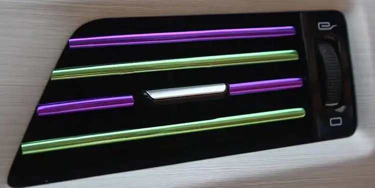 Декоративная полоса для автомобильного воздуховыпускного отверстия лезвие