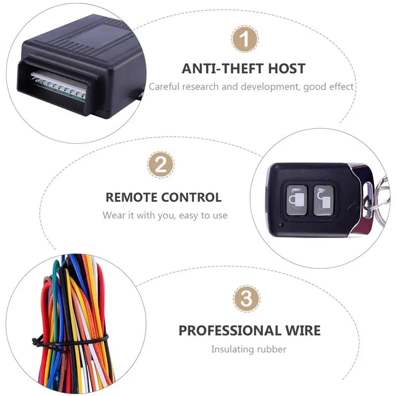 1 комплект БЕСКЛЮЧЕВОЙ вход автомобильная система универсальный пульт
