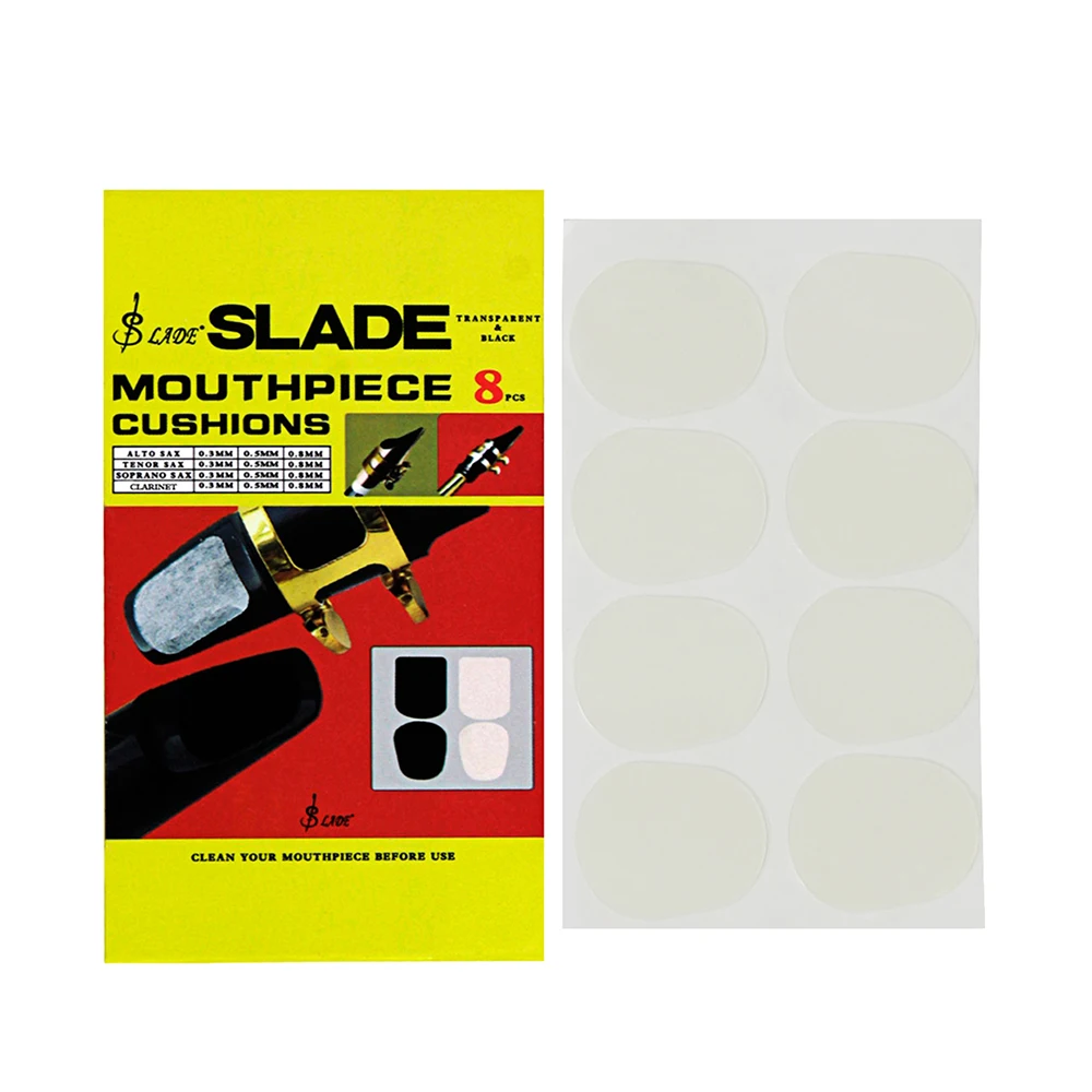 8 шт. накладки на саксофон кларнет альт тенор толщина 0 3 мм|Детали и аксессуары| |