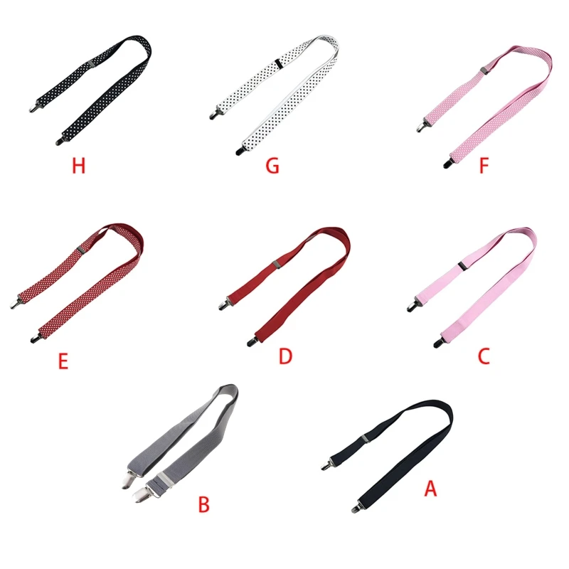 

Toddler Kids Long Gloves Clips Adjustable Elastic Metal Duckbill Mittens Clamp M89E