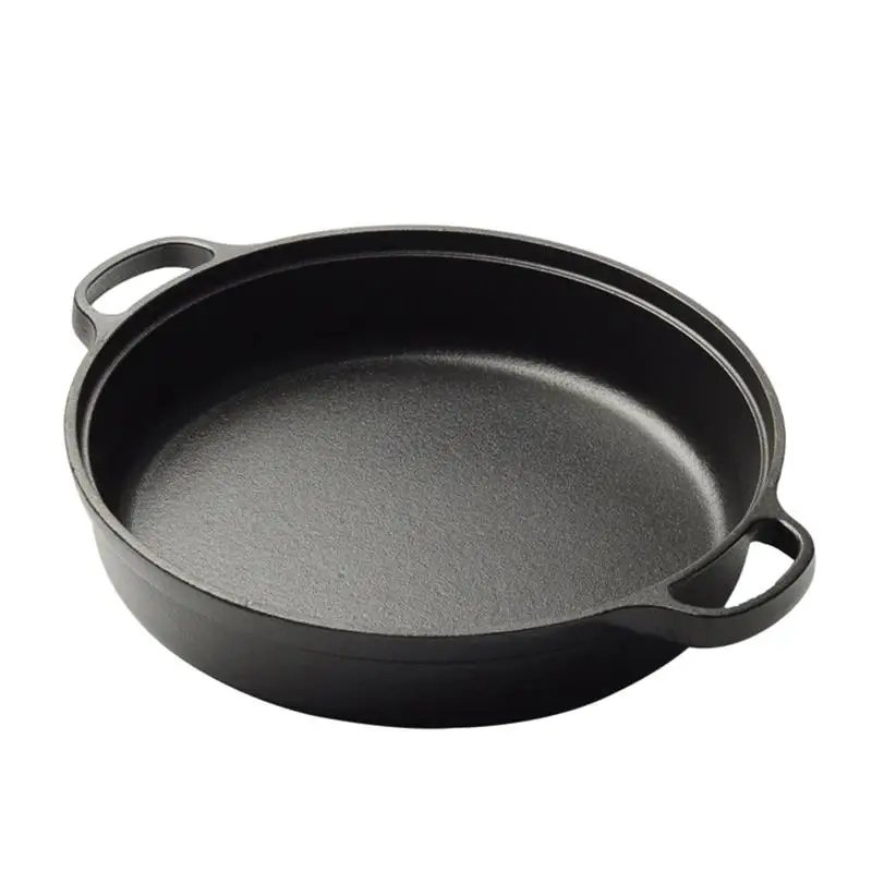 

Practical Frying Pan Non-stick Pan Iron Pancake Pan Home Cooking Utensil