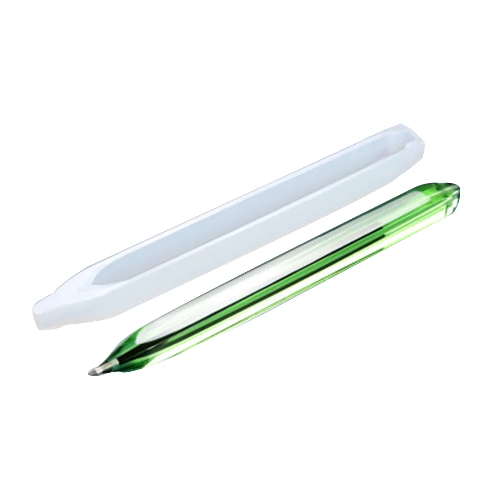 

Pen Shape Resin Molds Epoxy Casting Molds Ballpoint Pen Silicone Molds Crafts Making Tool HFing