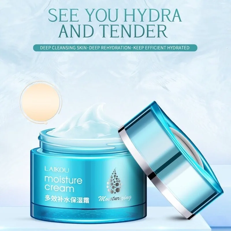 4pcs/Lot Hyaluronic Acid Moisturizing Skin Care Set Face Cleanser+Toner+Emulsion+cream Korean Cosmetics for Dry Skin Hydrating