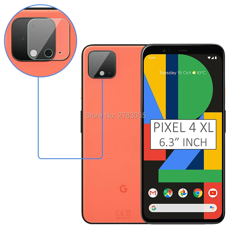 Для Google Pixel4 5 7 &quot/ Pixel 4 XL 6 3 &quotПрозрачная ультратонкая задняя крышка для объектива