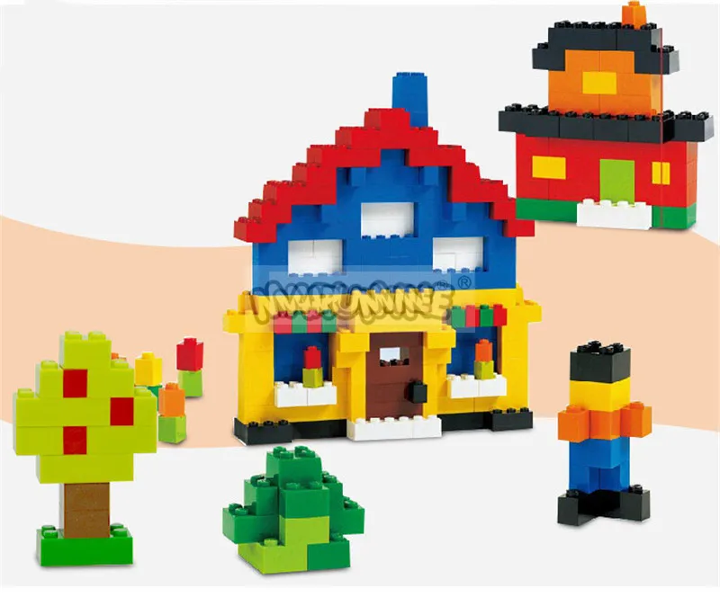 MARUMINE 1000PCS построить кирпичи совместим с Decool просветить блоки пиксель куб для