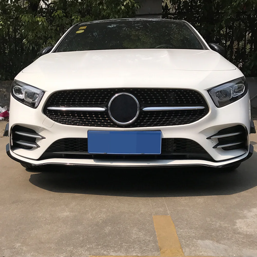 Для Mercedes Benz A Class W177 V177 A180 A200 A220 A250+ Автомобильный передний бампер противотуманная фара вентиляционное отверстие крышка отделка наклейки аксессуары