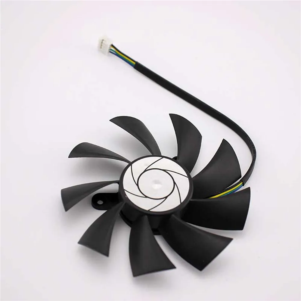 Охлаждающий вентилятор постоянного тока 12 В 4-контактный для MSI R7 360 2GD5 OC GeForce GTX 950