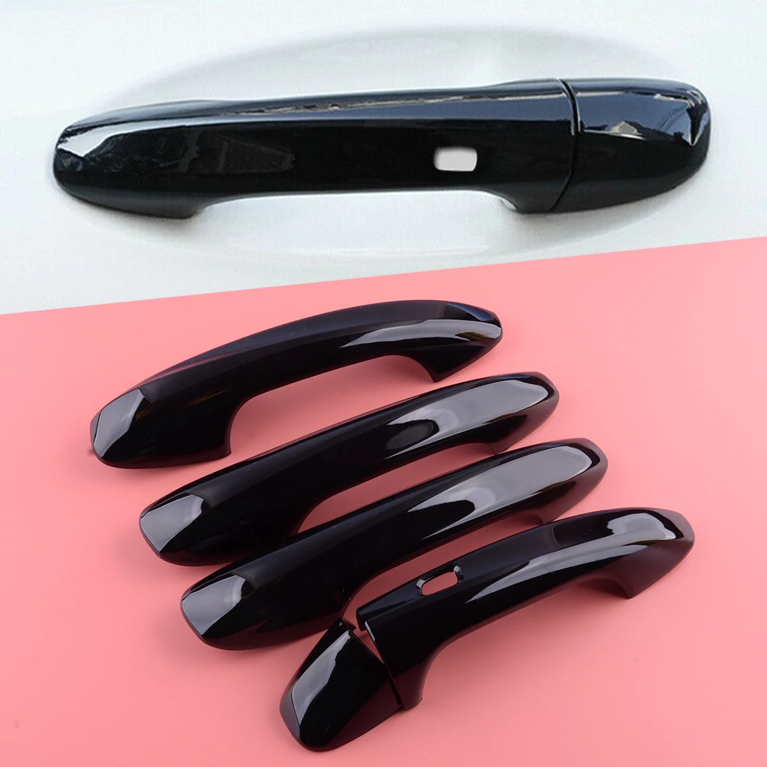 Накладка на дверную ручку из АБС пластика подходит для Mercedes Benz C E GLC Class W205 X253 W213 2016