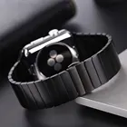 Ремешок из нержавеющей стали для Apple Watch Band 44 мм 40 мм, металлический браслет-бабочка для iWatch Band 42 мм 38 мм, Apple Watch Series 6 5 4 3 se