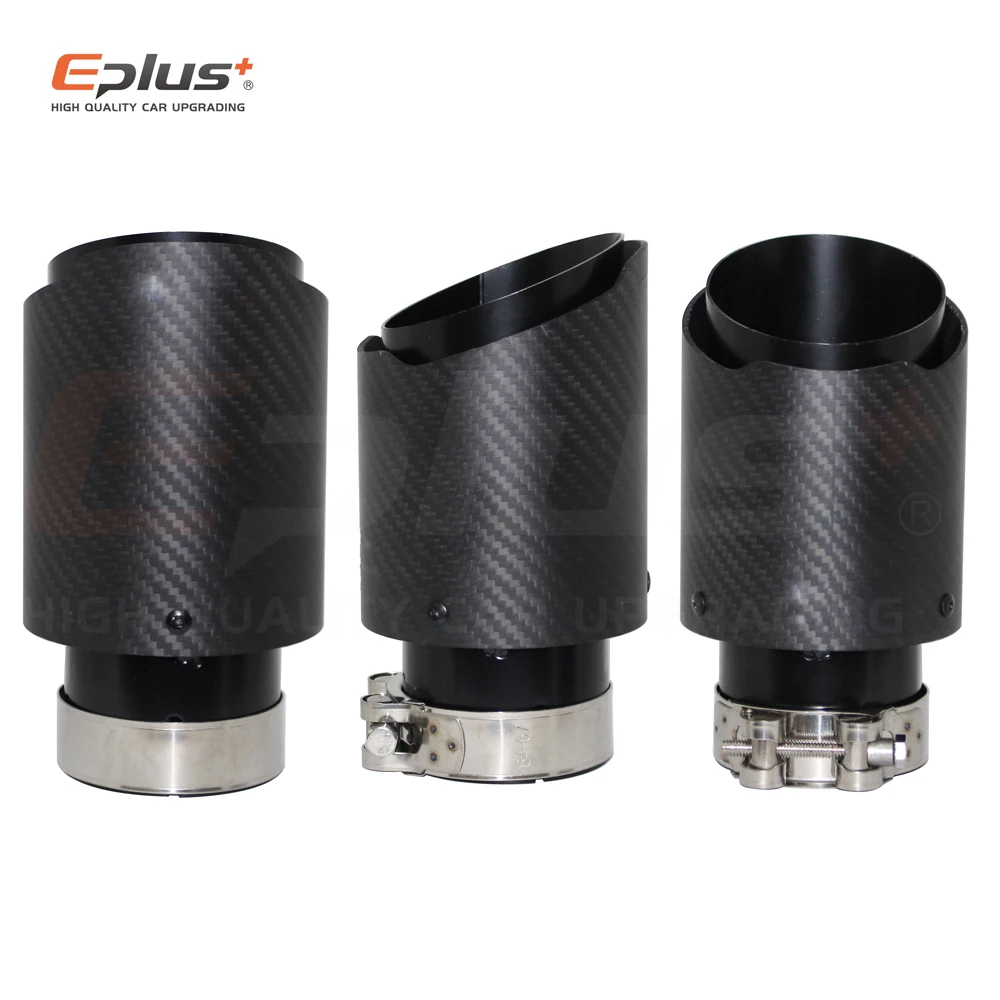 Автомобильный матовый глушитель выхлопной системы из углеродного волокна