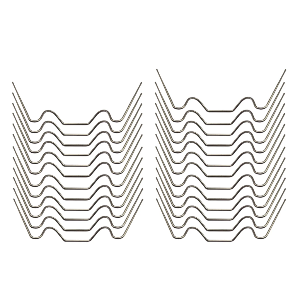 25Pcs Steel Glazing Clips W Type Wire Clip Glass For Greenhouse | Greenhouses