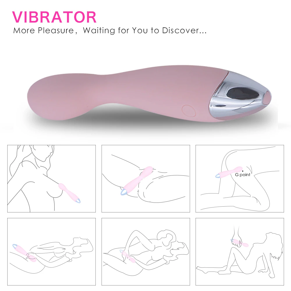 Фаллоимитатор для женщин водонепроницаемый силиконовый вибратор