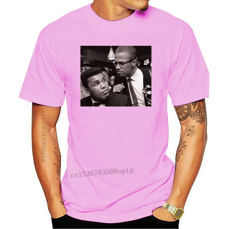 

New MOHAMMED ALI T-SHIRT UNISEX 592 2021 Summer 2021 Brand T Shirt Men Hip Hop Men T-Shirt Casual Fitness Simple Style O Neck