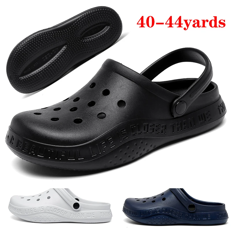 

2022New Summer Outdoor Men Sports Shoes Lightweight Waterproof Beach Shoes Lightweight Breathable Men Sandals Water Sports Shoes
