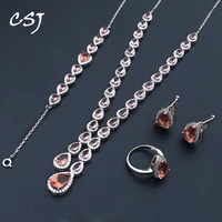 luxury zultanite jewelry sets sterling 925 silver created sultanite color change fine jewelry women lady party wedding gift box
