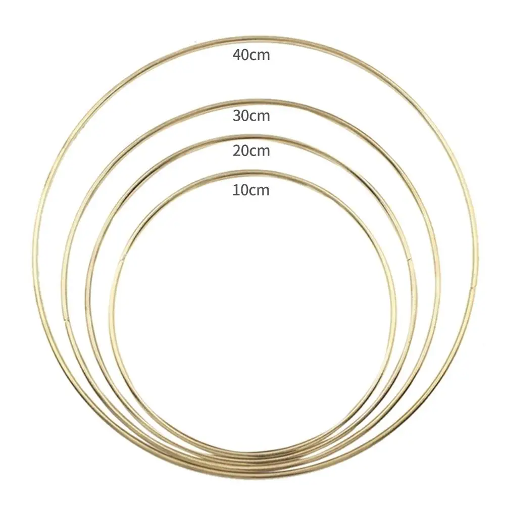 10/20/30/40 см железное круглое кольцо Ловец снов креативная кукла отель Diy украшения