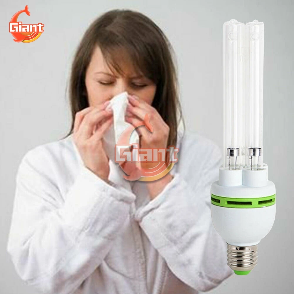 

Health Care Quartz UVC Germicidal Sterilization CFL Lamp bulb Ultraviolet Light E27 220V for Disinfect Bacterial Virus Mites