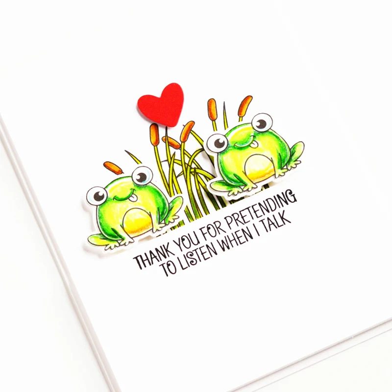 Набор прозрачных штампов для скрапбукинга надписей никогда не ложиться спать |