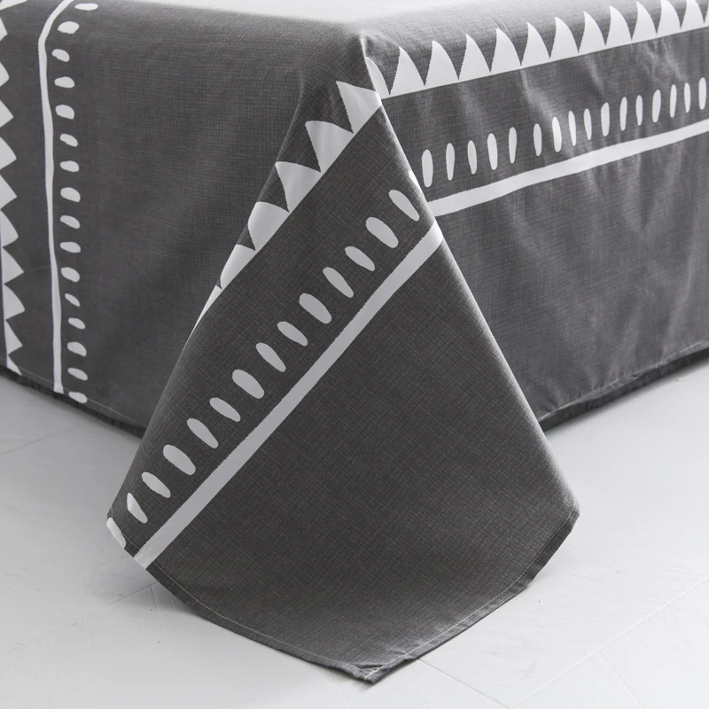 Gray bedding sets fashion duvet cover simple bed flat sheet twin full queen king quilt set luxury single bedclothes | Дом и сад