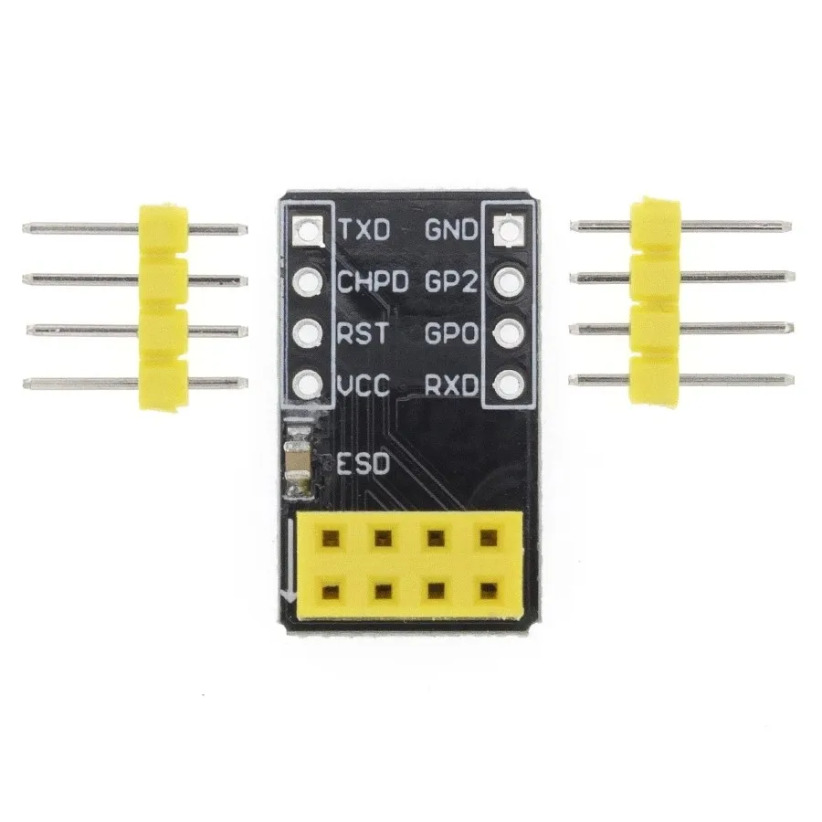 10 шт. для ESP-01 Esp8266 ESP-01S ESP8266 серийный макетный адаптер WiFi трансивера модуль Breakout UART