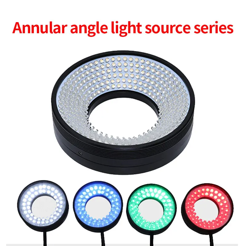 

Industrial Light Source Annular Angle Light Source Machine Vision LED Highlight Ring Industrial Camera Defect Detection