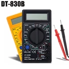 Цифровой мини-мультиметр с ЖК-дисплеем, вольтметр, тестер, вольтметр, амперметр, измеритель переменногопостоянного тока 7501000 в Ом, тестер с щупом