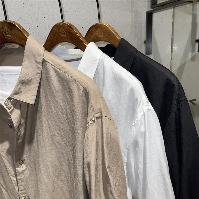 Тонкая модель для отдыха из хлопка и льна 2021 | Мужская одежда