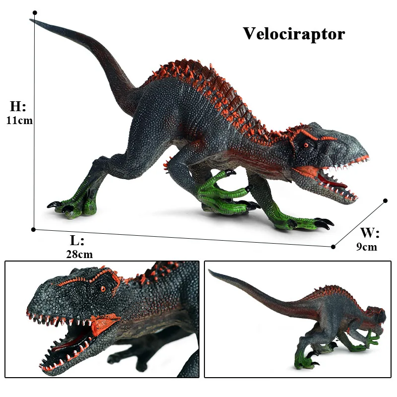 Oenux достаринный дикарь Юрского Периода Динозавры T-REX спинозавр карнотаурус теризинозавр животные модель фигурки Детские игрушки