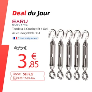 5 шт M4 нержавеющая сталь 304 натяжение троса с крючком и проушиной