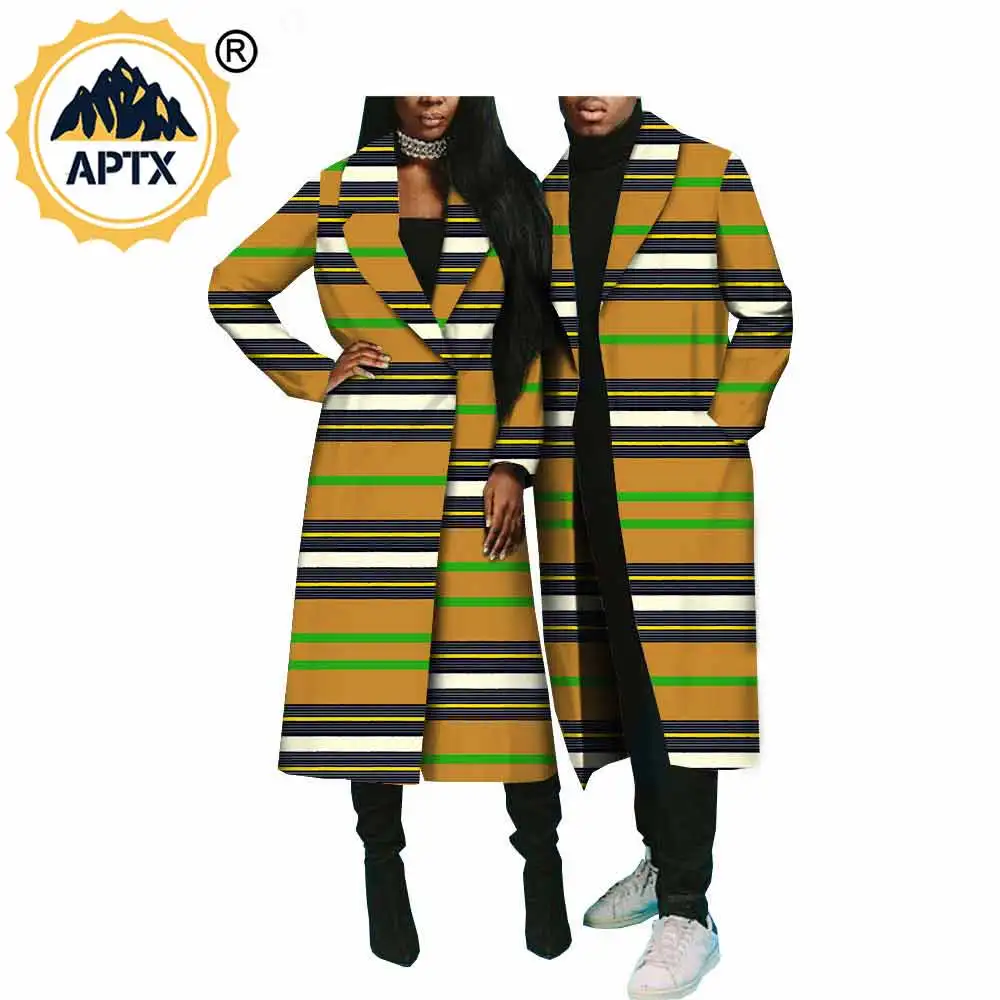 Одежда в африканском стиле для пар Семейные комплекты Дашики мужчин и женщин