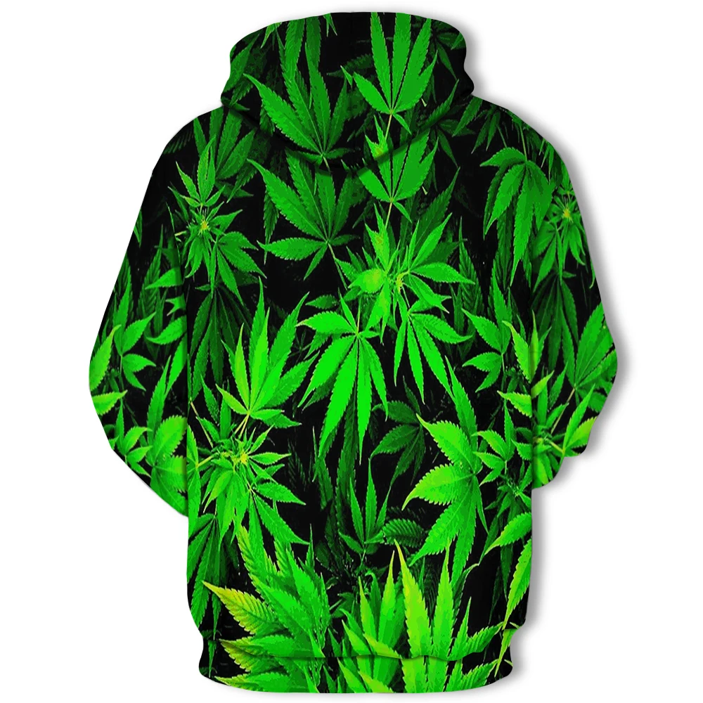 

2021 Spring and Autumn New Element Print Pullover Unisex Sweatshirt Casual Weed Top 3d Men's/Women's Hoodie Top Jacket