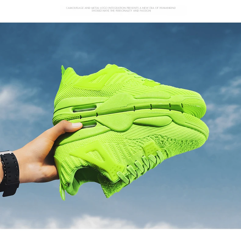 Мужские кроссовки удобные дышащие Flyknit мужские кроссовки прогулочные весенние zapatillas hombre спортивные туфли для мужчин Нескользящие