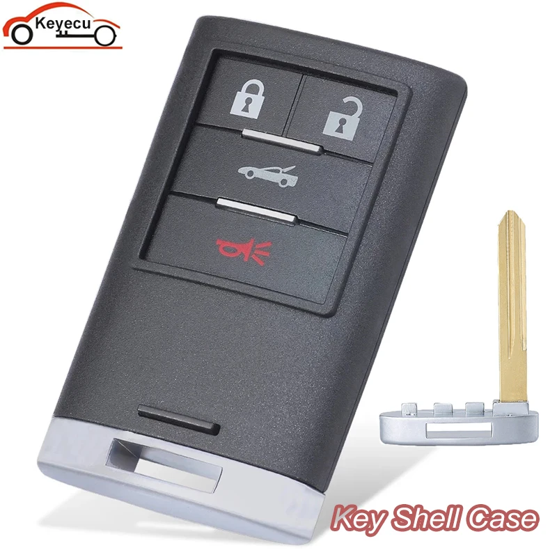 

Смарт-чехол KEYECU с 4 кнопками, 25926479 дюйма, M3N5WY7777A, для Cadillac XLR, для Chevrolet Corvette 2008, 2009, 2010, 2011, 2012, 2013