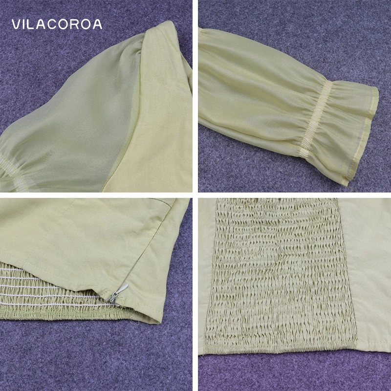 

V-Neck Bow Bandage Vintage Slim T-Shirt Women Green Bubble Half Sleeve Sexy Backless Tee-Shirt Korean Harajuku Crop Top Female