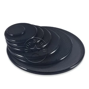 Декоративная круглая металлическая сетка для решетки радиатора, цвет черный, для 123456,58 дюймов