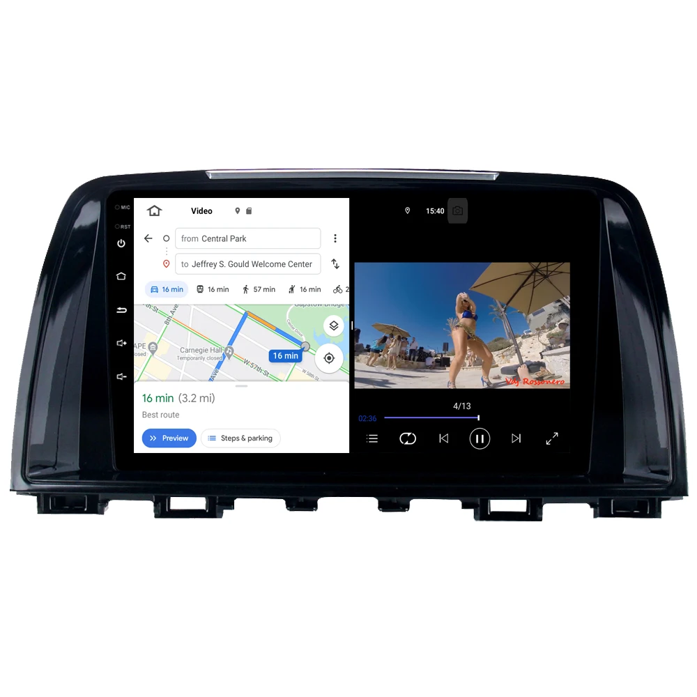 RoverOne для Mazda 6 Atenza 2013 2014 Android 10 Авторадио автомобильный мультимедийный плеер радио