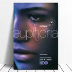 Картина Эйфория 2019, сериал Zendaya, картина для домашнего декора, настенная печать, холст с печатью постера