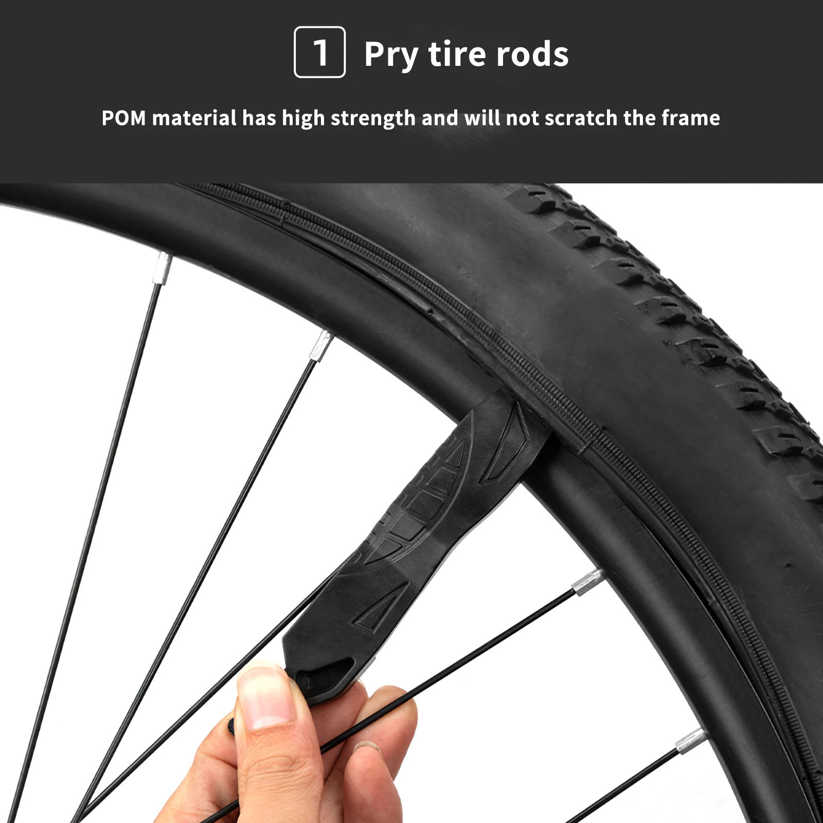 

2021 New Bicycle Tire Lever Durable Tire Repair Tool Portable Bike Tyre Opener Easy Use Bicycle Tire Stick