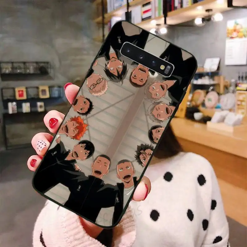

Haikyuu Hinata cool cute anime Phone Case For Samsung A50 A51 A71 A20E A20S S10 S20 S21 S30 Plus ultra 5G M11 funda shell