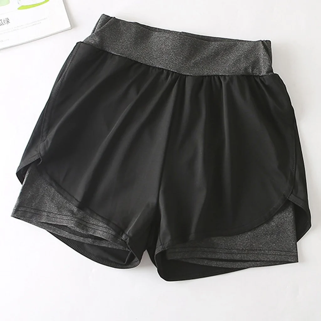 

Leggings Femme Short Lady Women Yoga Color Elastic Sport Short Trousers Shorts Fitness Leggings Sports
