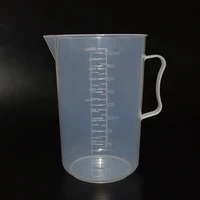with handle plastic beaker in low form capacity 2000mlplastic measuring cuplaboratory plastic beaker with handle