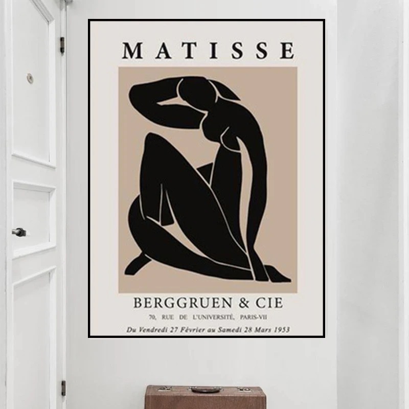 

Minimalism Matisse Oil Paintings Print on Canvas Nordic Style Posters and Prints Classic Wall Art Pictures for Home Decoration