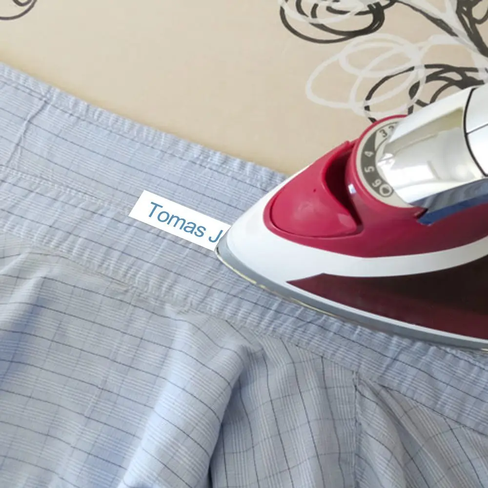 1 шт. 18775 совместимая ткань DYMO LetraTag железная лента для этикеток 18771 18779 синяя на