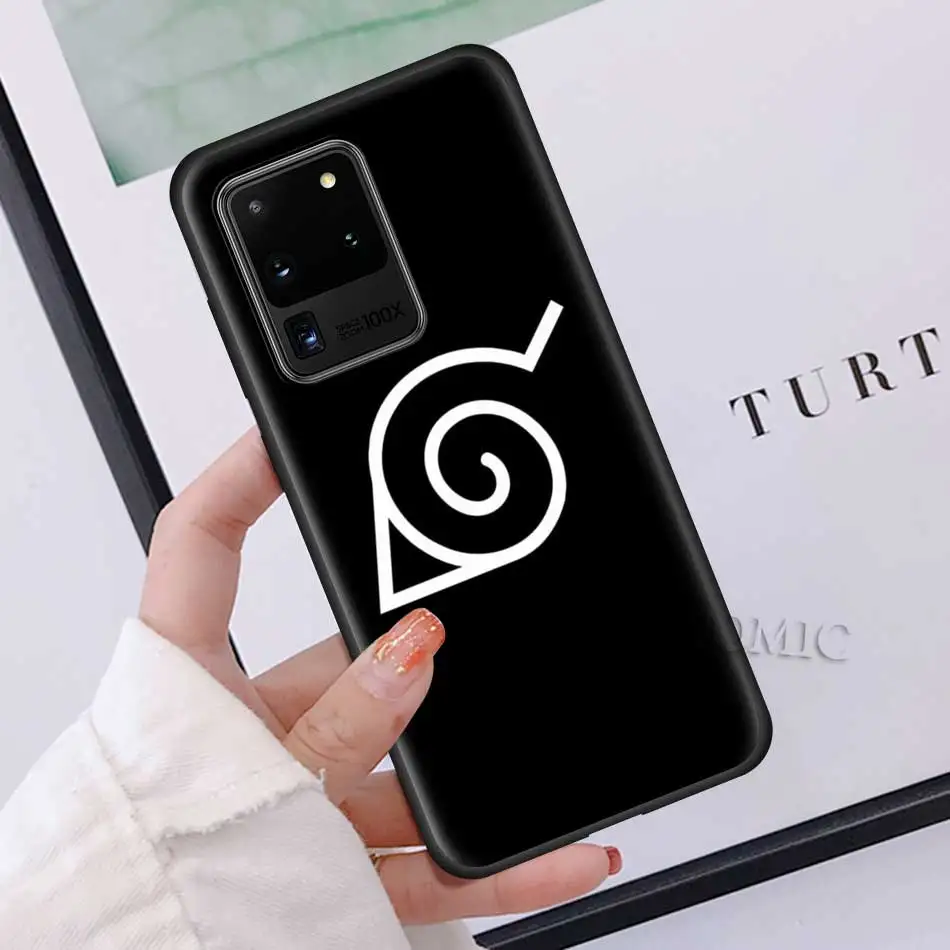 

Naruto anime Case for Samsung Galaxy A51 A71 A50 A21s S20 FE S21 Ultra A31 A10 A20e A41 A70 M31 A30 Black Soft Phone Cover Shell