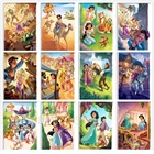 Disney фильм зачарованная Покахонтас 5D DIY алмазная живопись мультфильм полный дрель Алмазная Вышивка Набор для вышивания крестиком Декор для дома подарок