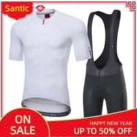 santic cycling suits cyling jersey bib shorts mtb sets bicycle clothes riding summer bike clothing set multiple colors