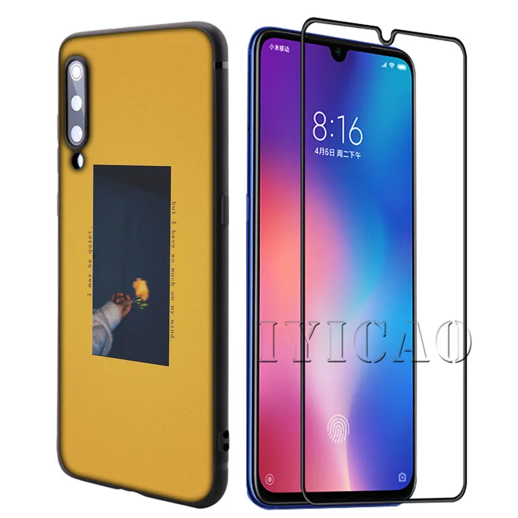 IYICAO печать цветущие цветы Мягкий силиконовый телефон для Redmi 4A 4X 5A 6A 5 6 Plus 7 S2 Note 4X5