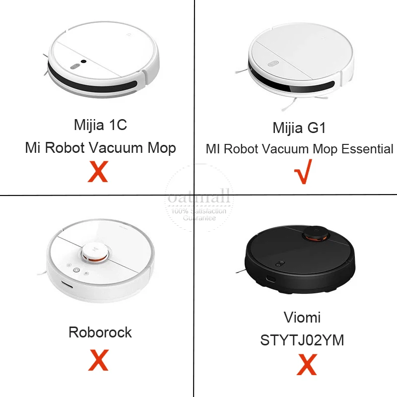 Сменные детали для робота-пылесоса XIAOMI MIJIA G1 2 шт. боковая щетка Xiomi MI MJSTG1