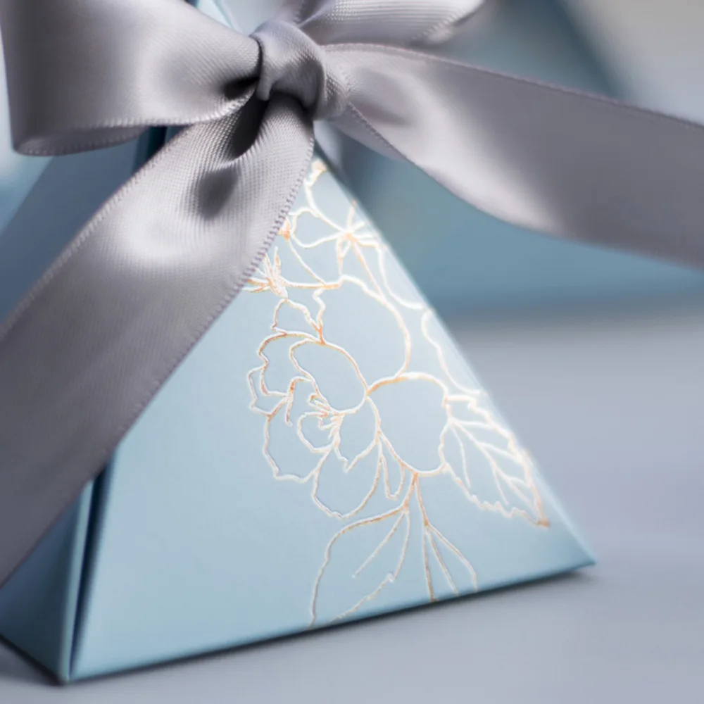 7 шт. треугольная пирамида свадебные сувениры и подарочные коробки мешки для