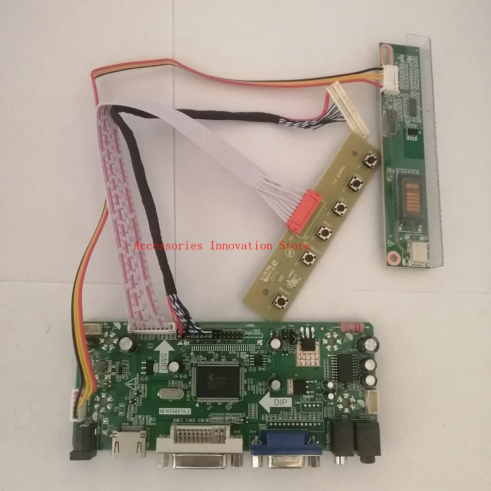 New Controller Driver Board Monitor Kit LP156WH1-TLA3 LP156WH1(TL)(A3) HDMI+VGA+DVI 1366X768 30Pins LCD LED Screen Panel | Компьютеры и